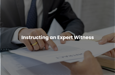 Instructing an Expert Witness